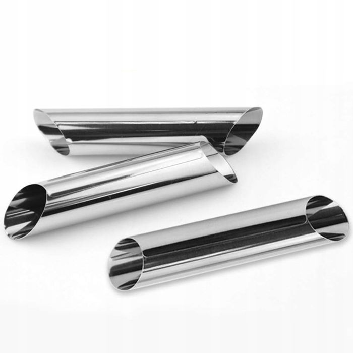 3x foremki rurki do rurek z kremem ciastek XXL