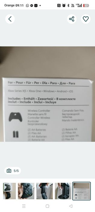 Pad Xbox one s x windows