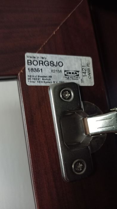 Witryna z szafką Borgsjo Ikea