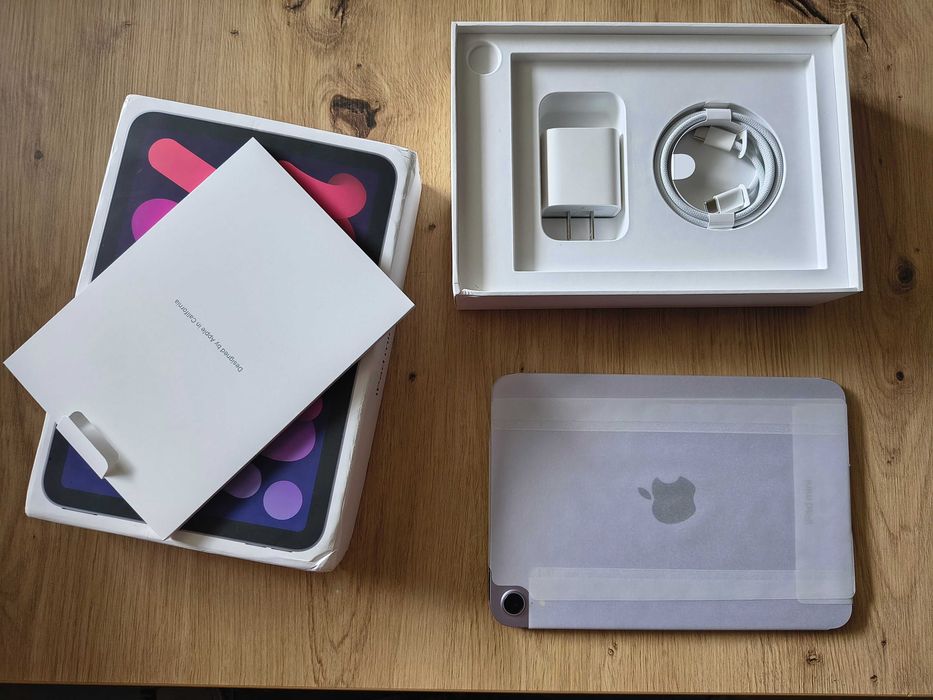 Tablet Apple iPad mini A17 Pro 128 GB Wi-Fi – Purple Nowy, USA