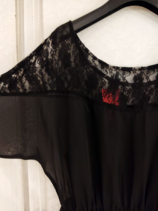 чорна сукня, шифон