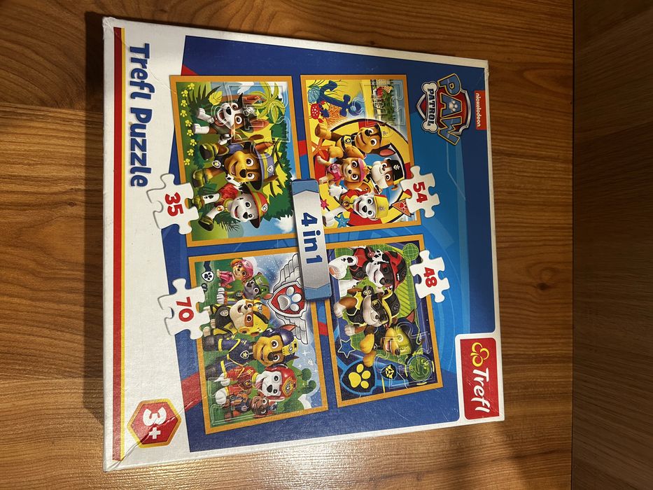 Puzzle Psi Patrol 4 w 1