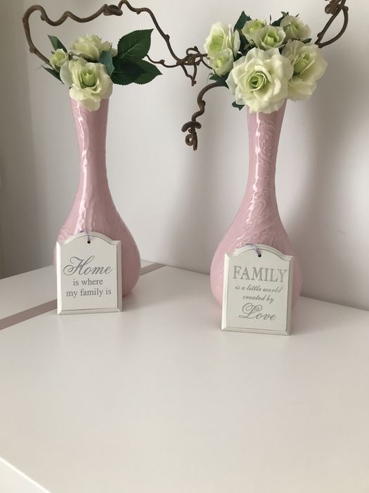 Peças de decoraçao em madeira novas