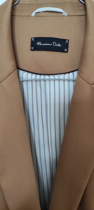 Blazer Massimo Dutti - Camel