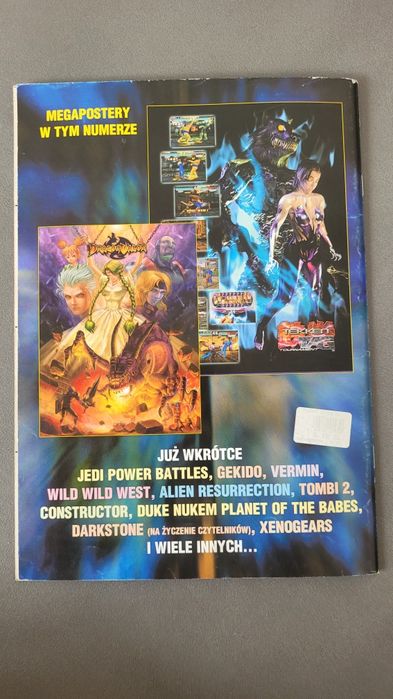 Czasopismo Playstation Plus 6/25/2000 plakat A3