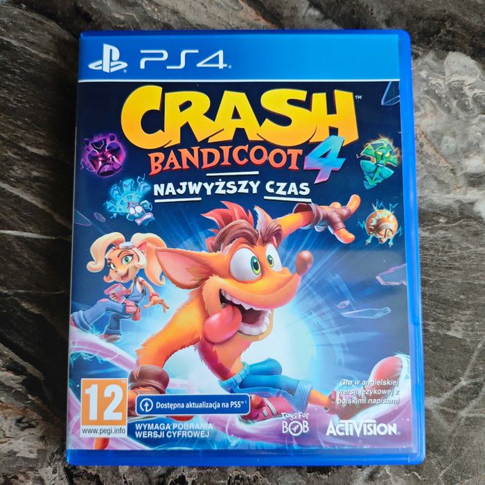 Crash Bandicoot 4 Najwyższy Czas (It's About Time) PS4 / PS5