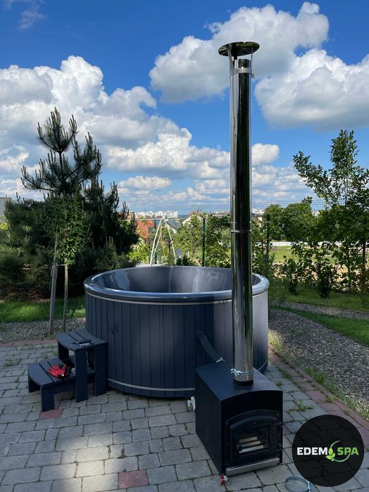 Чан на дровах. Купіль з гідромасажем. Vip чан, лазня, Фурако.