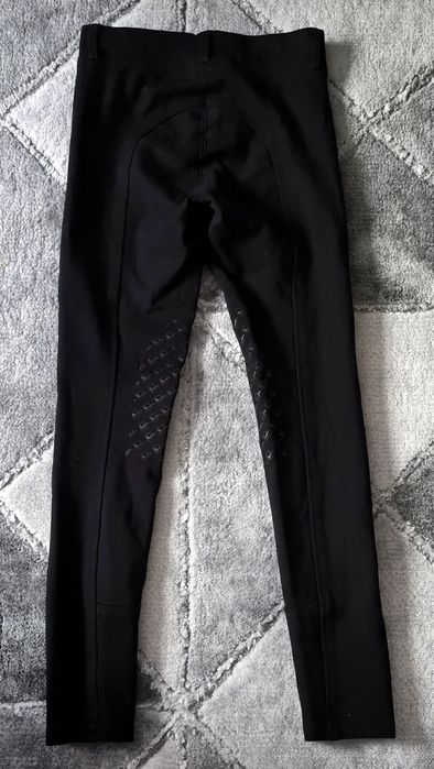 Grubsze bregginsy, bryczesy, legginsy jeździeckie, LeMieux, 11-12 lat