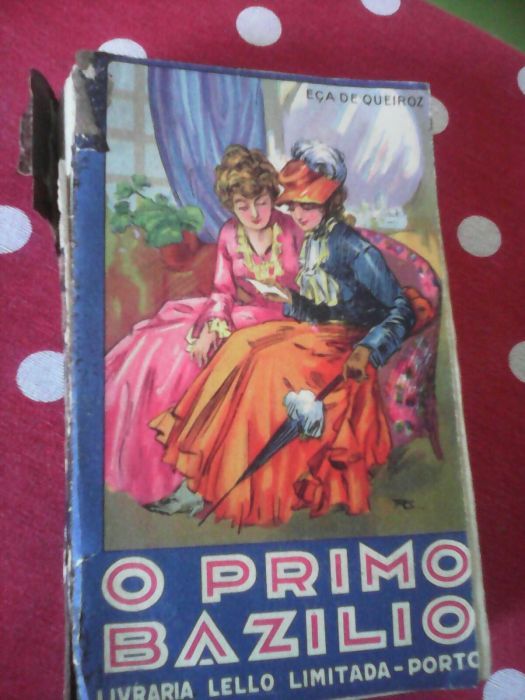 Livro antigo ,O Primo Bazilio.