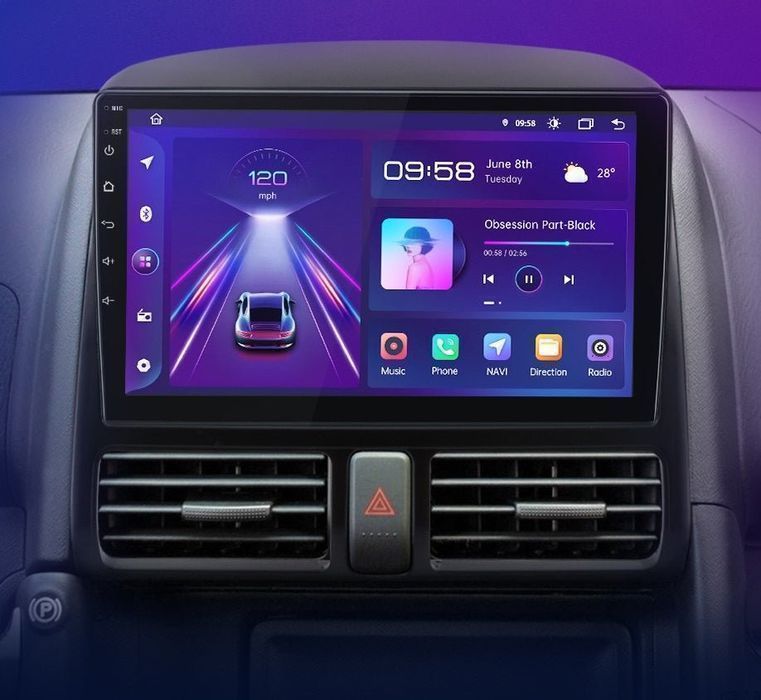 Honda CR-V II – Radio Android 9" CarPlay