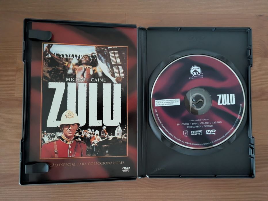 DVD " Zulu " Edição Especial (Como Novo) 1964