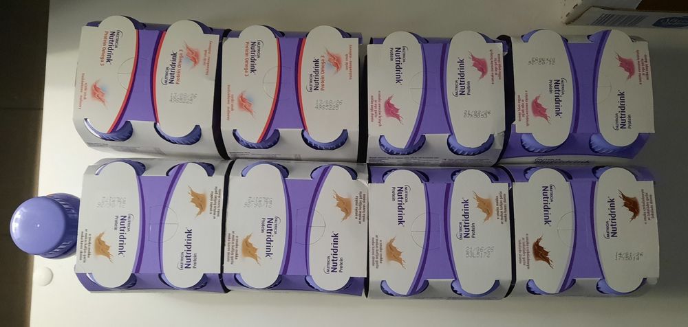 Nutridrinki rózne smaki