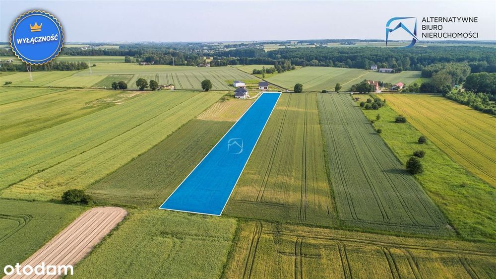 Atrakcyjna działka budowlano-rolna w Żabiej Woli