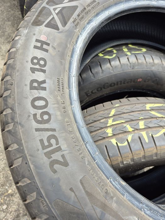 Opony letnie Continental 215/60r18 komplet 2024r+Gratis