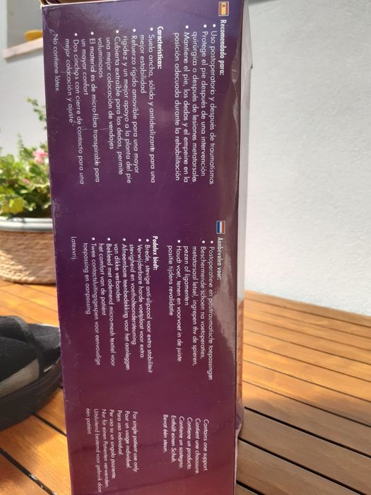 Sapato ortopédico hallux valgus