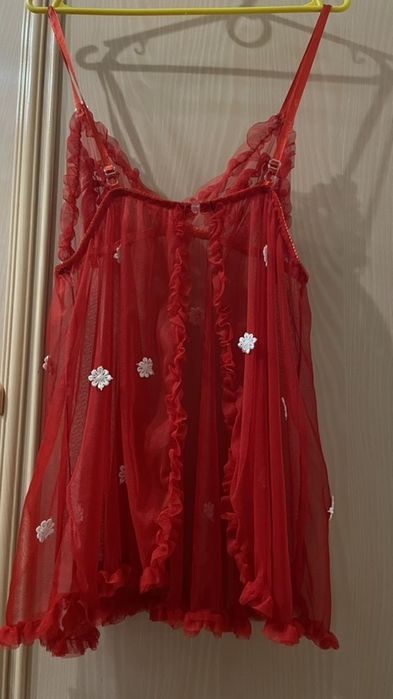 Комплект білизни пеньюар та стрінги