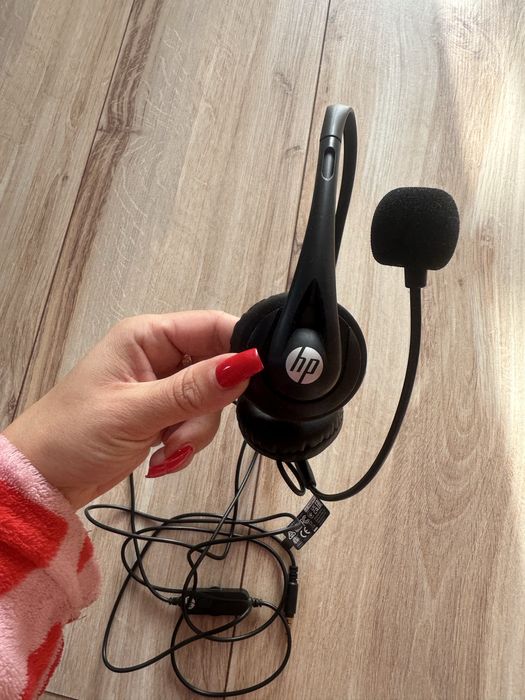 Słuchawki z mikrofonem marki HP