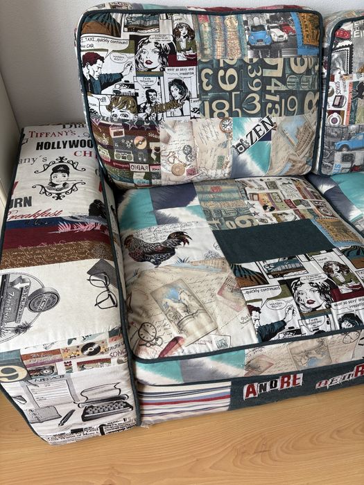 Sofá Patchwork IKEA – Único