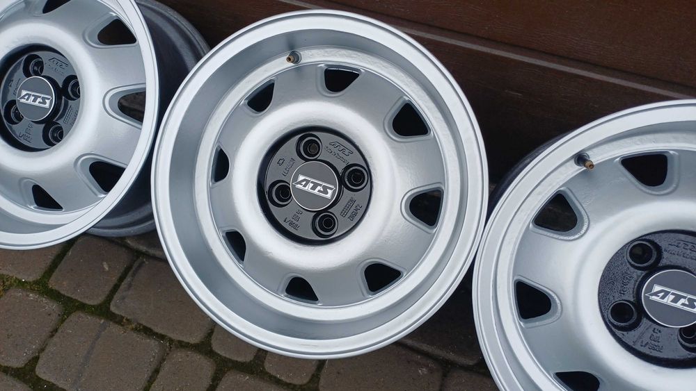 15" alufelgi ATS 4x100 vw polo golf lupo jetta arosa caddy vento mx5