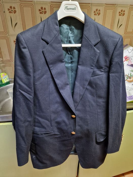 Blazer Casaco Rosa & Teixeira com botões façonnable