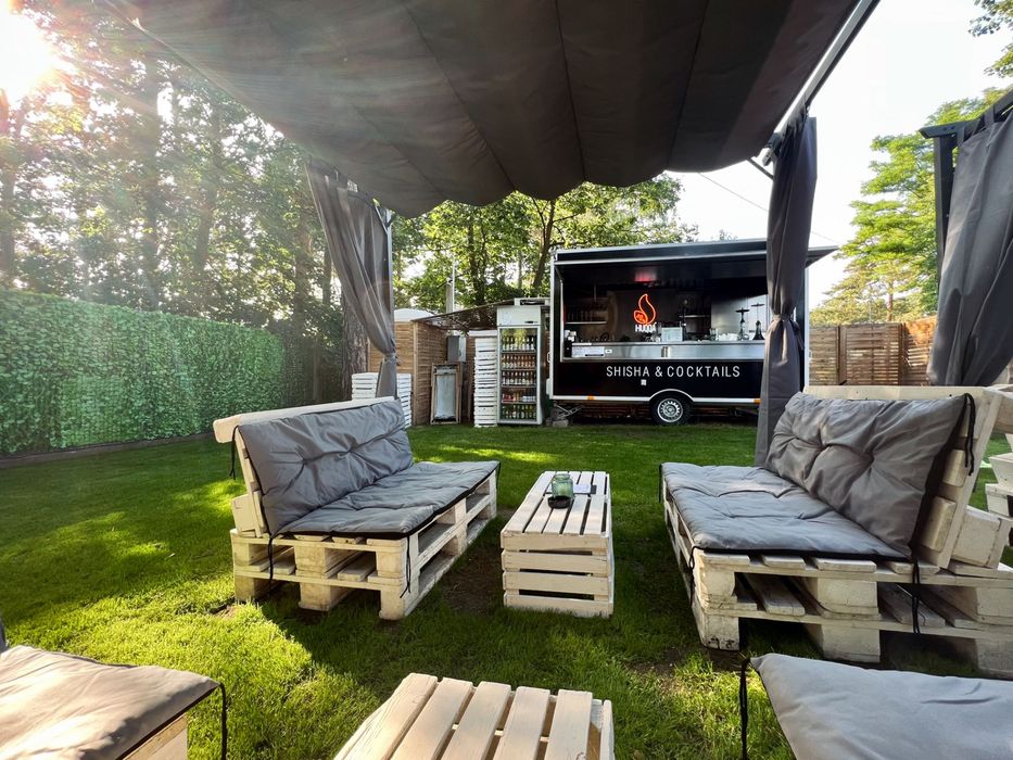 Gotowy, działający bar w sercu Sielpi Wielkiej - food truck, cocktail bar, w pełni wyposażony ogródek, gotowy biznes