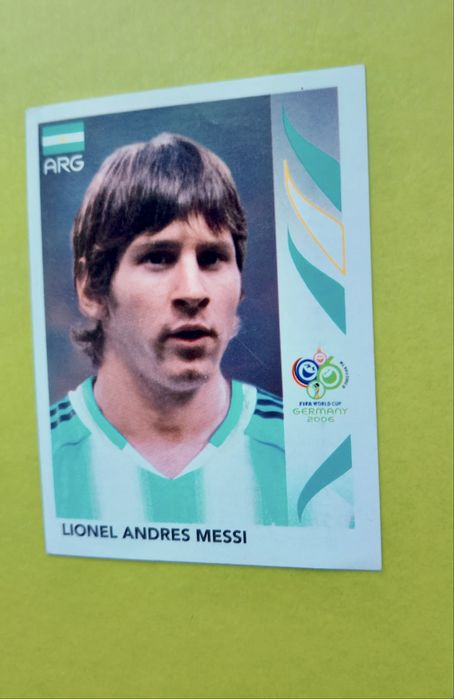 Cromo Panini FIFA World Cup Germany 2006  Lionel Messi #185