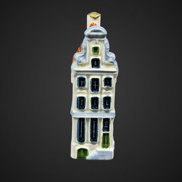 Kolekcjonerski ceramiczny domek karafka Amsterdam Herengracht Royal Goedewaagen B61/071924