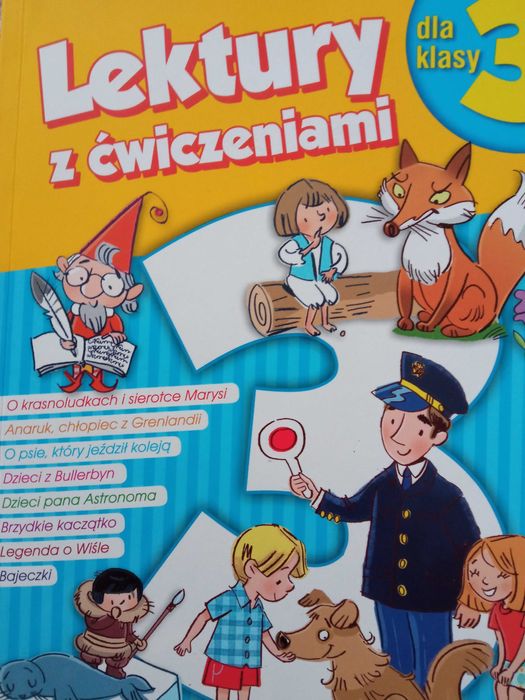Książeczka z ćwiczeniami do klasy 3- lektury