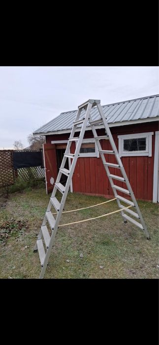 Drabina aluminowa 2x10