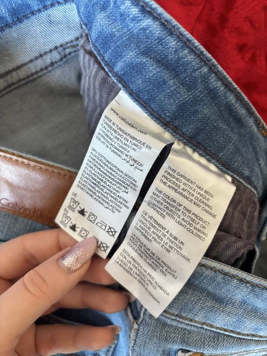 Spodnie jeansy calvin klein