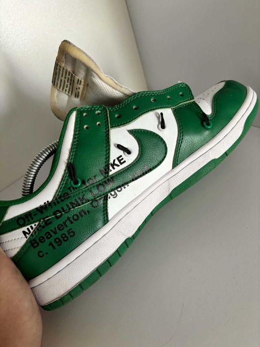 Nike dunk low x offwhite pine green 2019