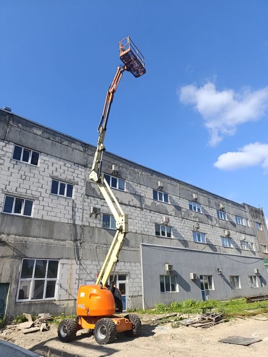 Оренда колінчастий підйомник, авто підйомник, колісний підйомник.
