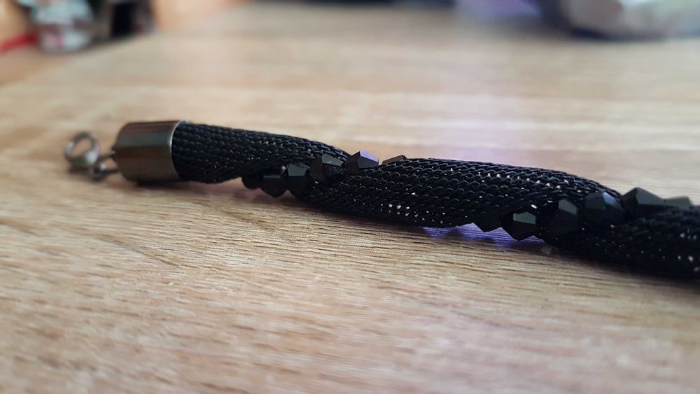 Czarna bransoletka Bijou Brigitte