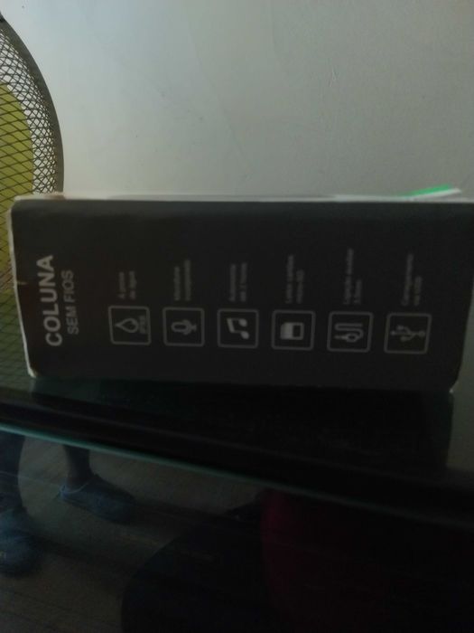Coluna dupla com ligação bluetooth