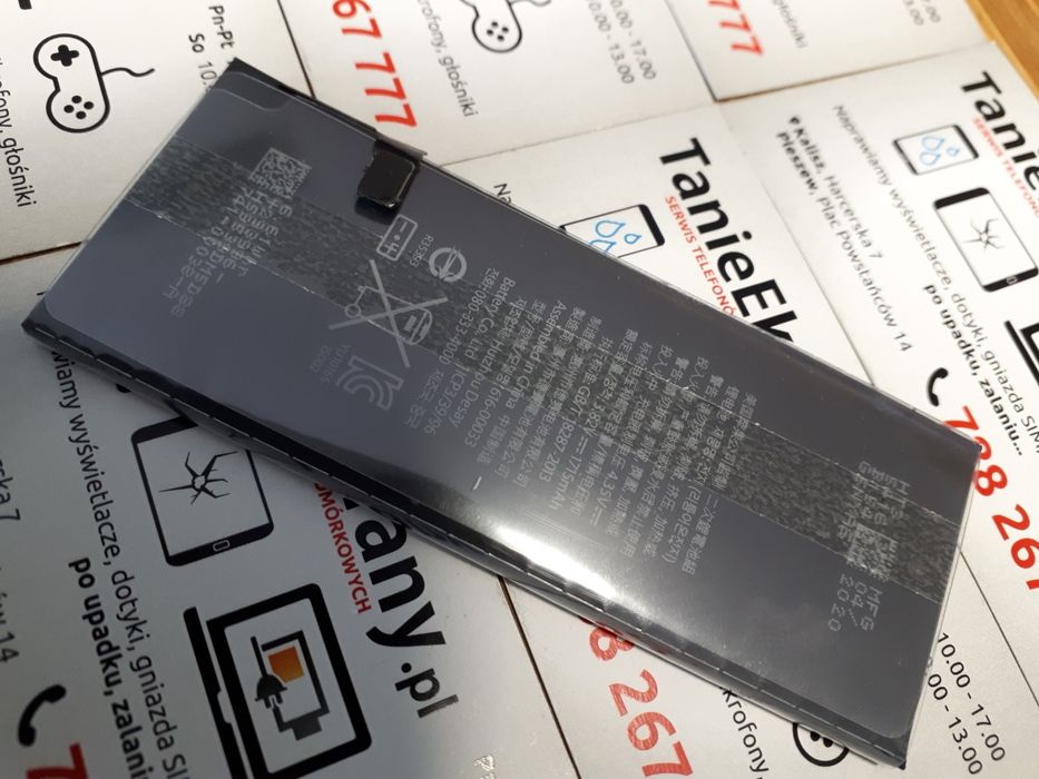 Iphone 6 6s oryginalna bateria 7 8 wymiana w cenie Apple SERWIS GSM