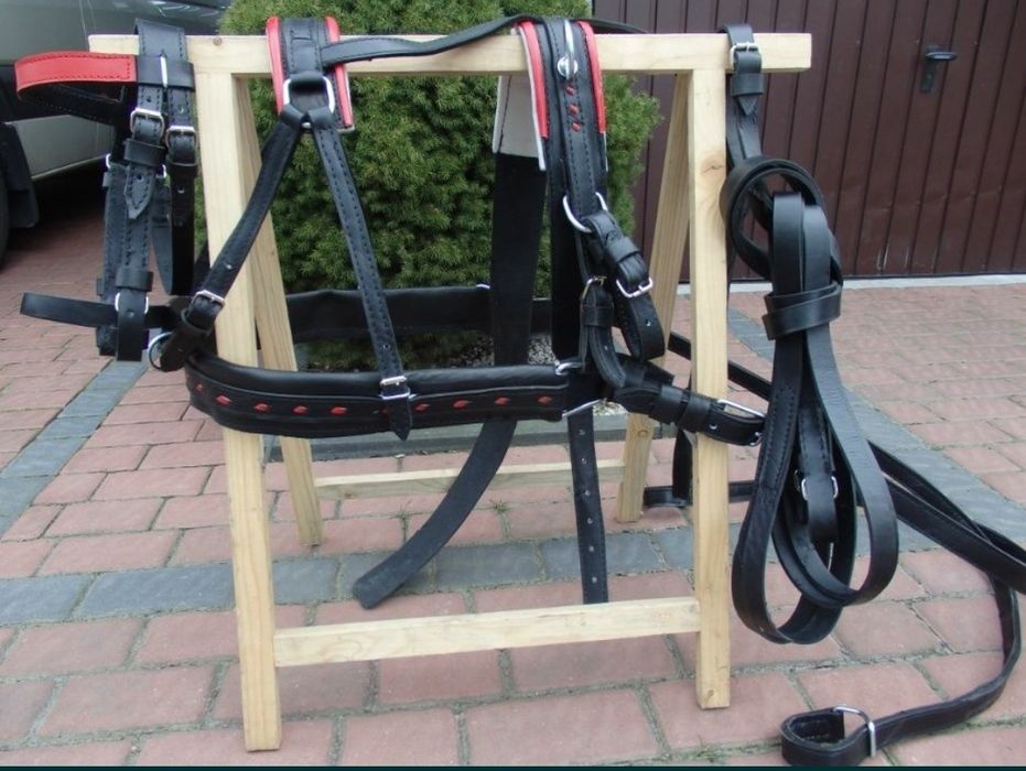 Kantary uprząż na konie zimnokrwiste