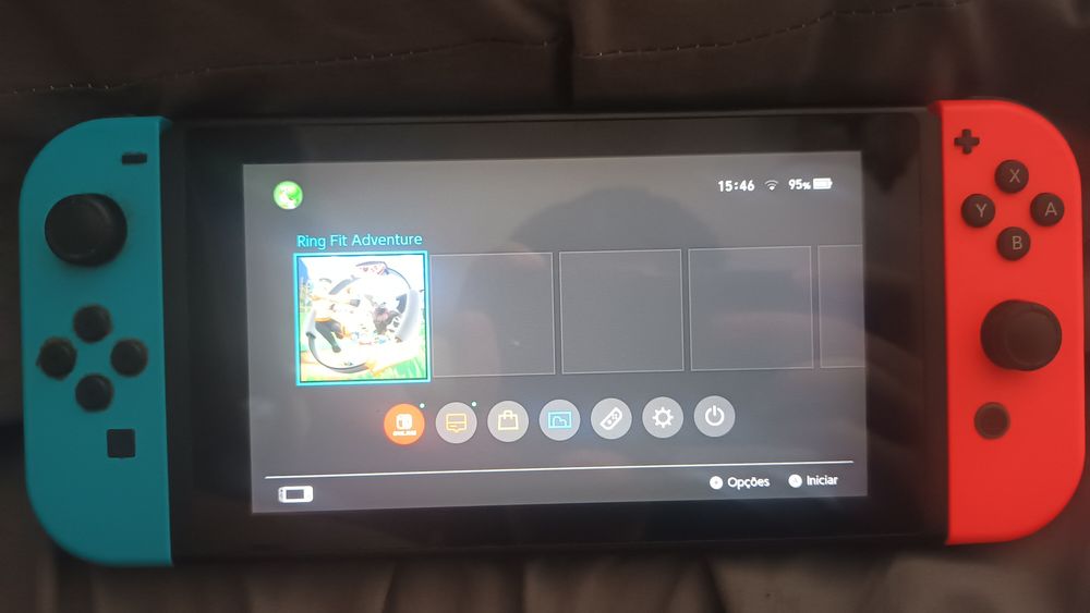 Nintendo switch com Rig Fit