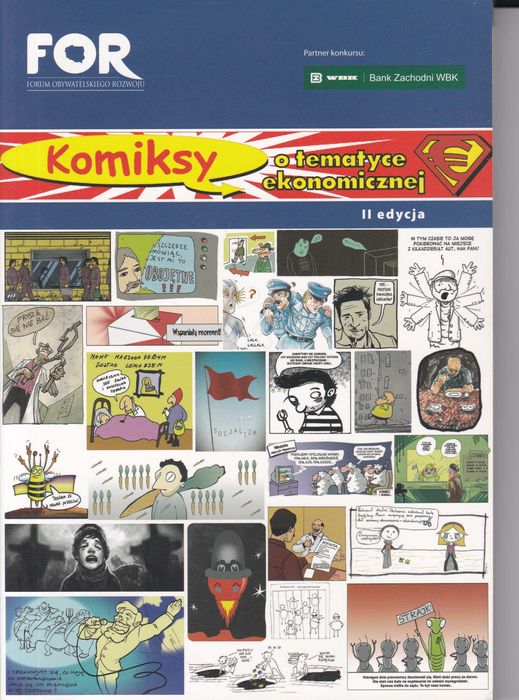Komiksy o tematyce ekonomicznej II +  CD