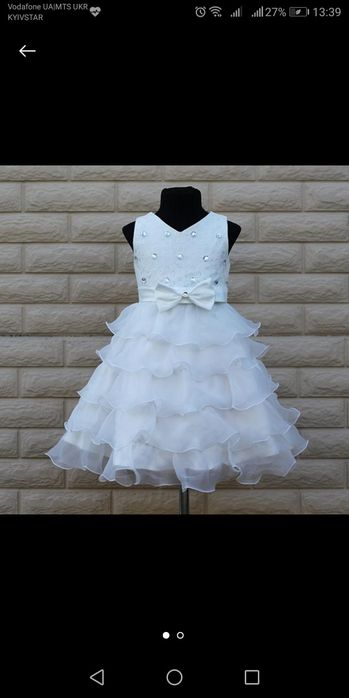 Платье новое на 4-5лет