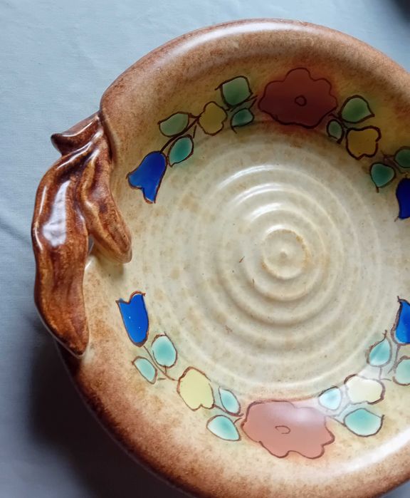 Ceramiczna misa - patera, Carstens - Uffrecht, I połowa XX w.