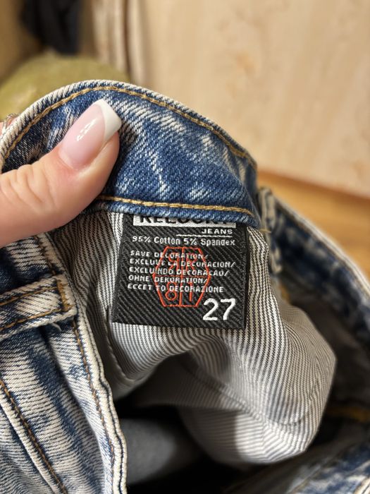 Мом джинсы світлого кольору