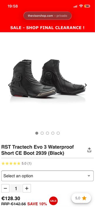 Botas RST tractech evo 3