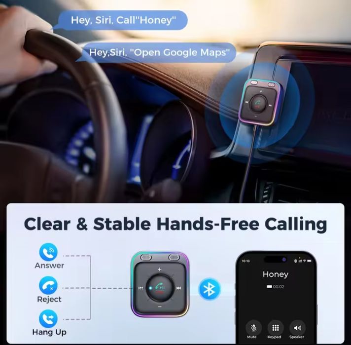 JOYROOM Car Bluetooth Adapter Aux. (New Item)64751541494146123