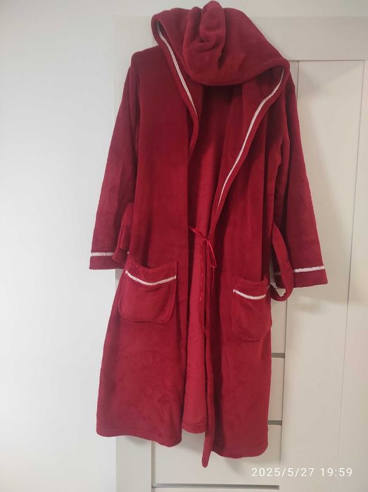 Халат м'який з капюшоном