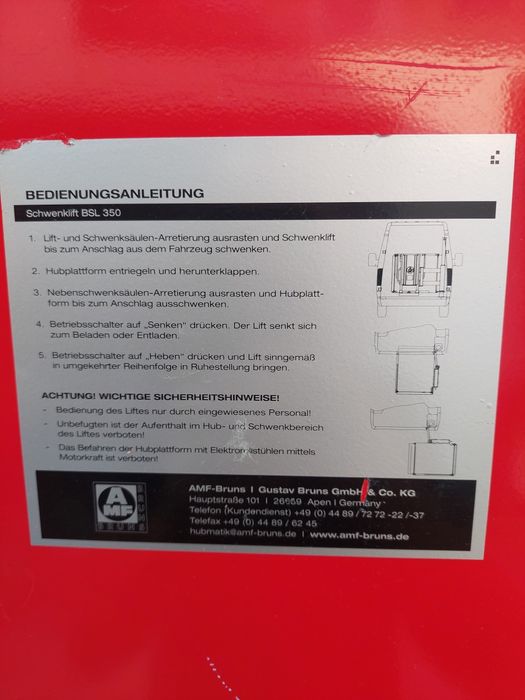 Міні гідроборт для машини