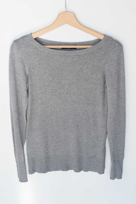 szary sweter basic Mohito, rozmiar S