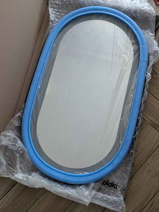 Lustro 45x80 miedziane LED