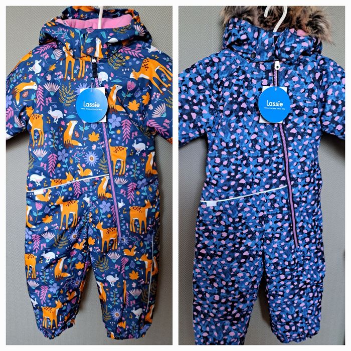 Новий зимний термо комбінезон комбинезон Lassie by Reima 86 92 98 104