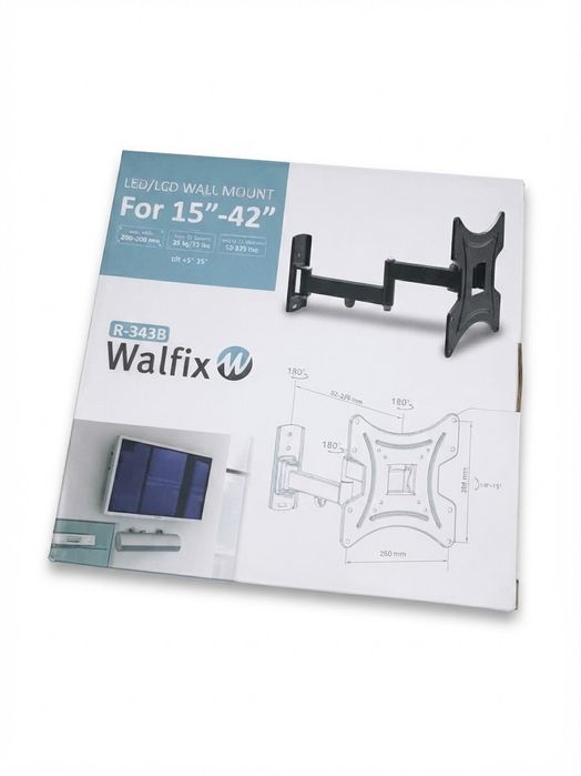 Настінне кріплення (кронштейн) Walfix R-343B для LED/LCD телевізорів