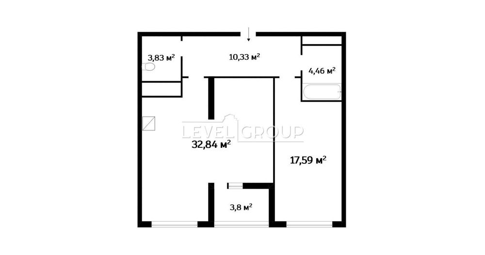 Продажа 2комн квартира 73м2 ЖК Нордика Резиденс | Nordica Residence | Печерск | Липки - View 2